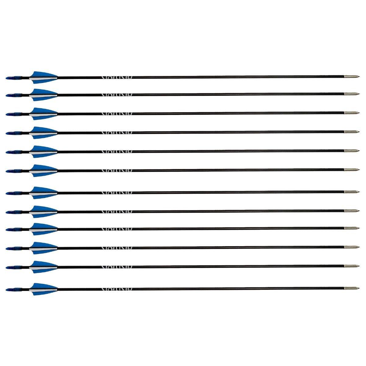 Wasp Re-Curve Bow - ARYS1 - SET B with 12 Fiberglass Arrows - Archery Equipment - OutdoorTravelGear.com