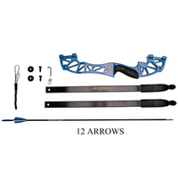 Wasp Re-Curve Bow - ARYS1 - SET B with 12 Fiberglass Arrows - Archery Equipment - OutdoorTravelGear.com