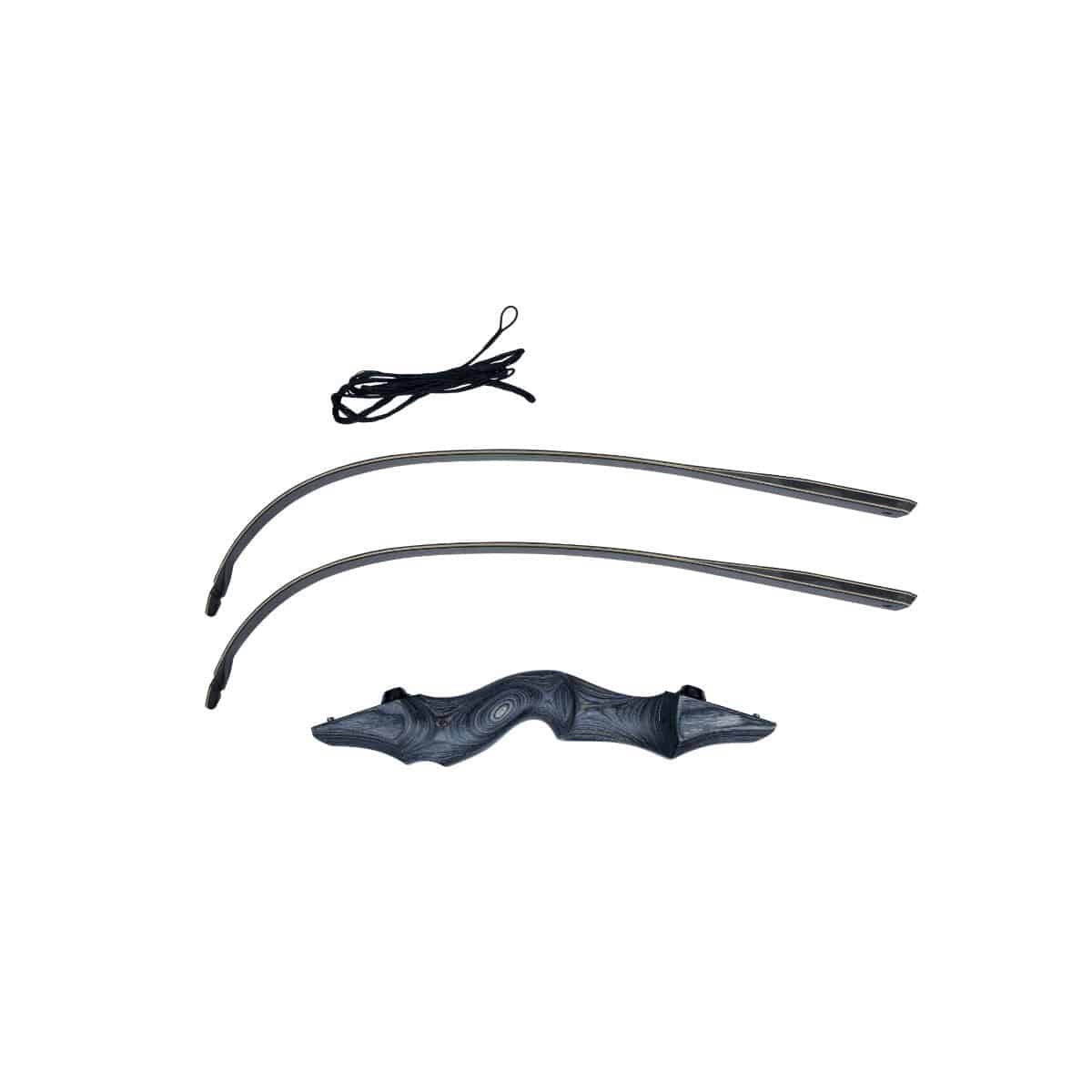 Black Hunter Re-Curve Bow - ABH-R171 - Archery Equipment - OutdoorTravelGear.com