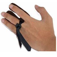 Leather Finger Tab - Left-Handed - ALSFGL - Archery Equipment - OutdoorTravelGear.com