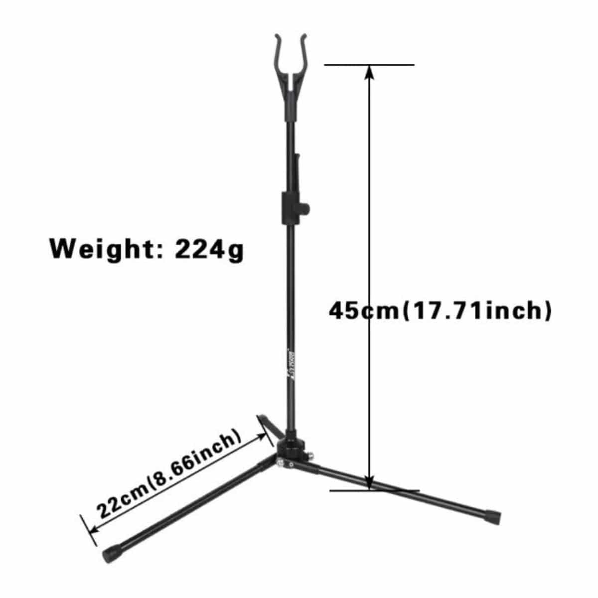 Recurve Tripod Stand - 46ST05 - Archery Equipment - OutdoorTravelGear.com