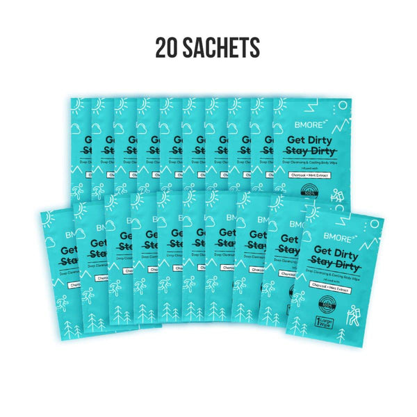 Body Wipes - Pack of 2 (20 Wipes)