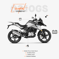 ADV TRIBE The Essential Combo Kit of 4 Accessories for BMW G310GS