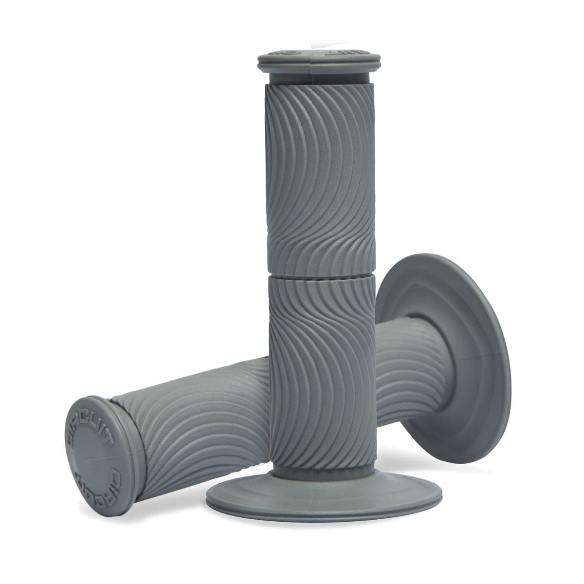 Cobra II Motorcycle Handlebar Grips - Grey - OutdoorTravelGear.com