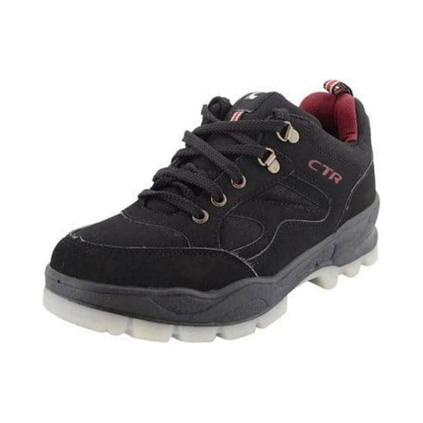 CTR OD-1 Low Ankle Trekking and Hiking Shoes - Anti Skid & Slip Resistant - Black - OutdoorTravelGear.com