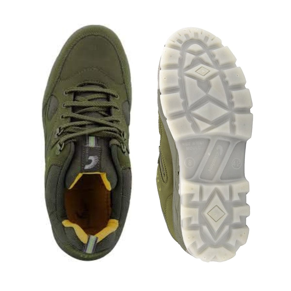 CTR OD-1 Low Ankle Trekking and Hiking Shoes - Anti Skid & Slip Resistant - Olive - OutdoorTravelGear.com