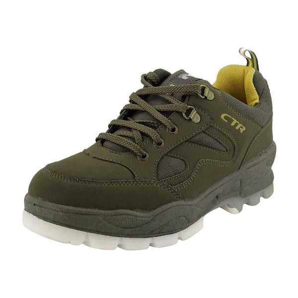 CTR OD-1 Low Ankle Trekking and Hiking Shoes - Anti Skid & Slip Resistant - Olive - OutdoorTravelGear.com