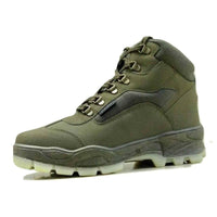 CTR OD-4 High Ankle Trekking and Hiking Shoes - Anti-skid Slip-resistant Mountain Boots - Olive - OutdoorTravelGear.com