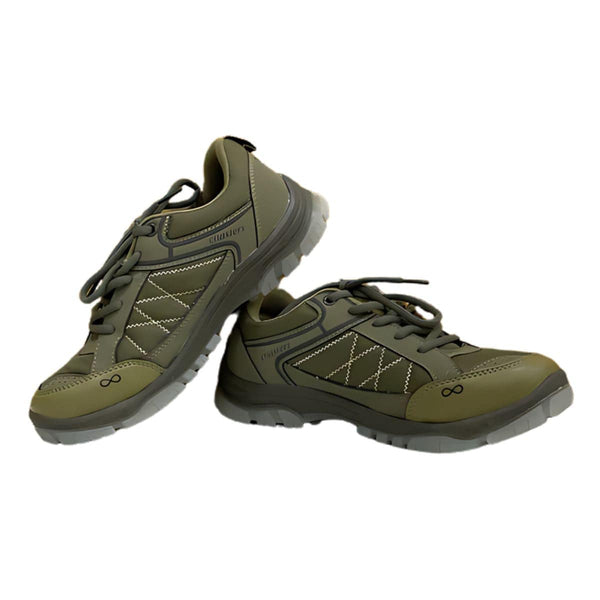 CTR Trek-1 Low Ankle Light Weight Trekking and Hiking Shoes - Olive - OutdoorTravelGear.com