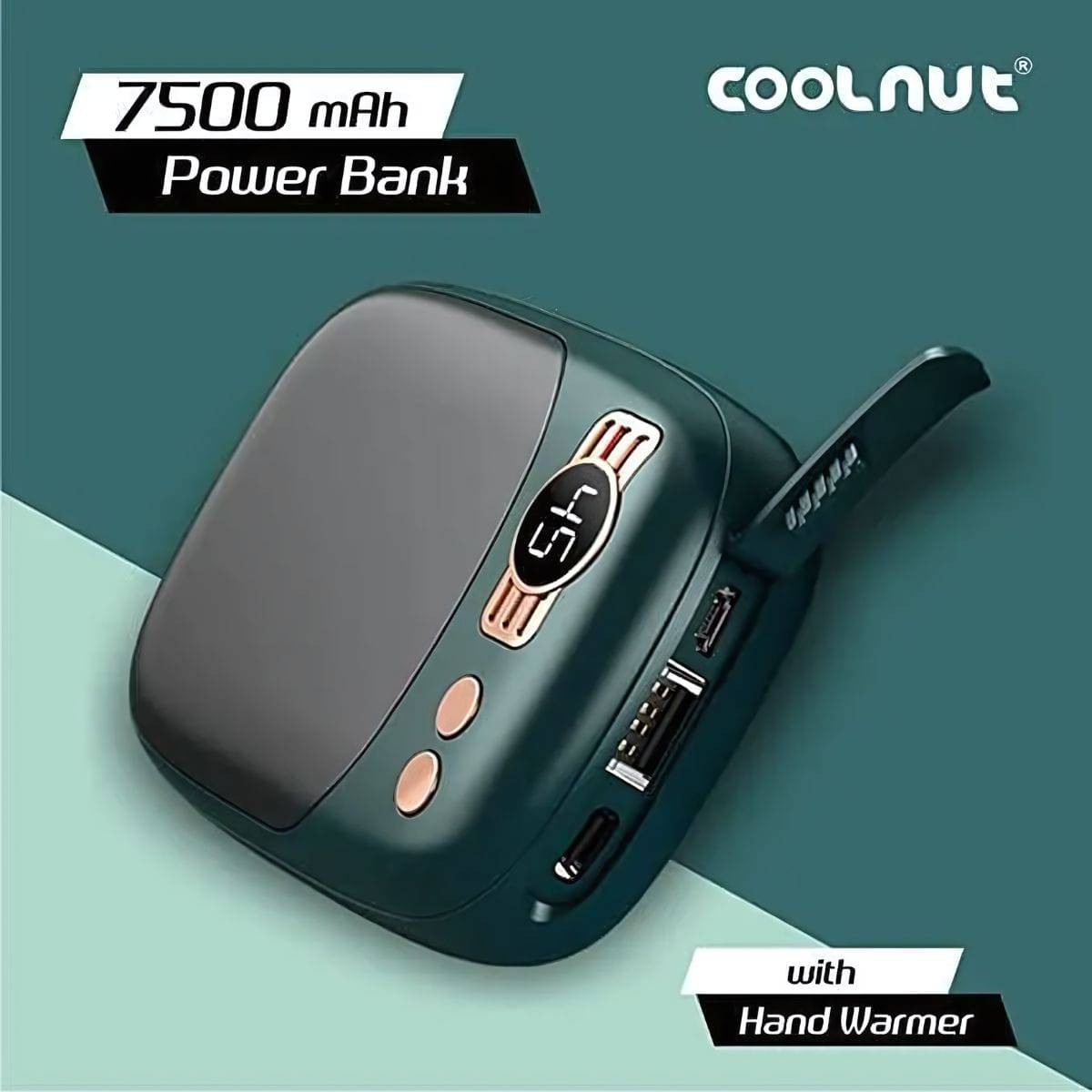 Handwarmer cum Power Bank - Fast Charging - 7500mAh - OutdoorTravelGear.com