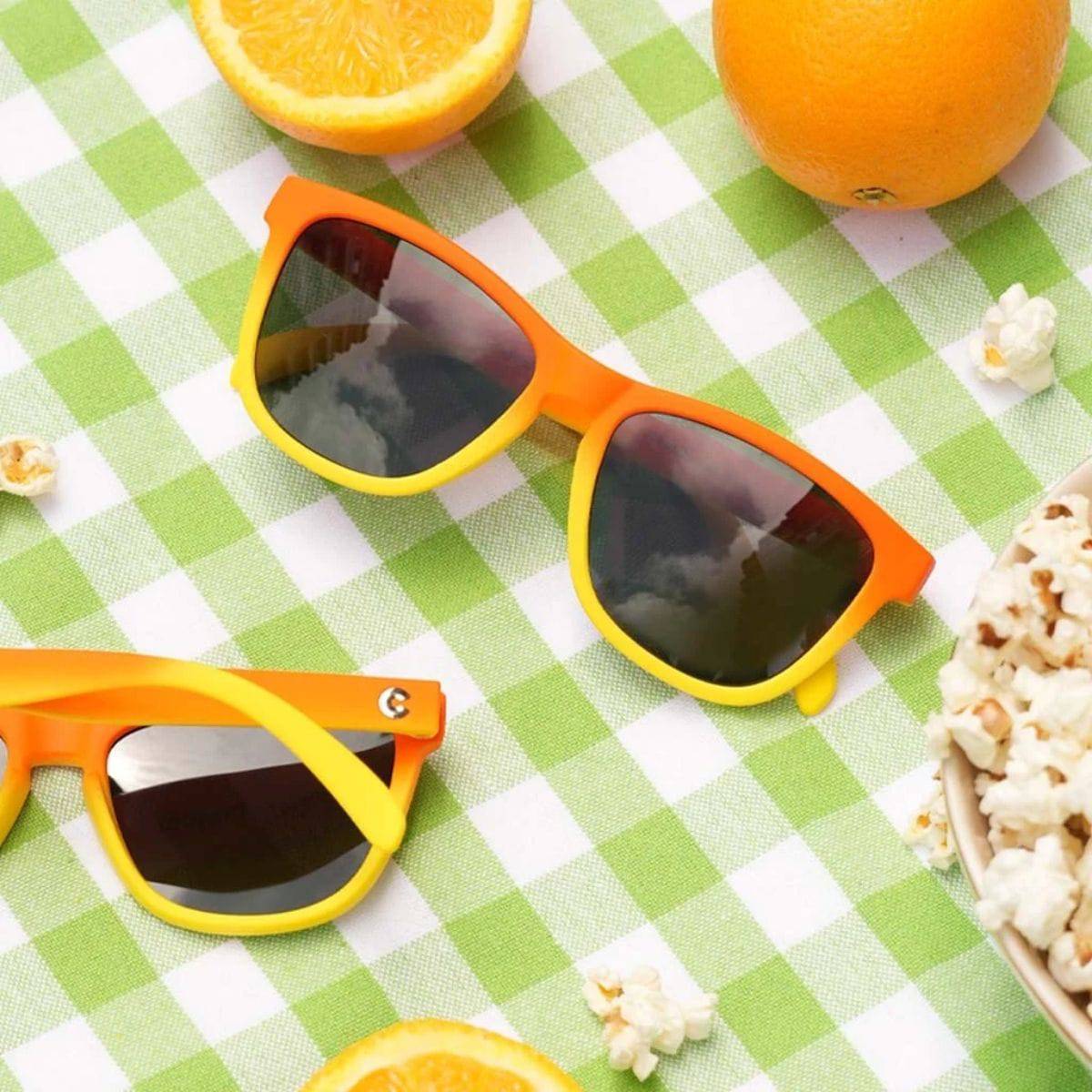 Sunset Margaritas - Ombre - Yellow & Orange Sunglasses - OutdoorTravelGear.com