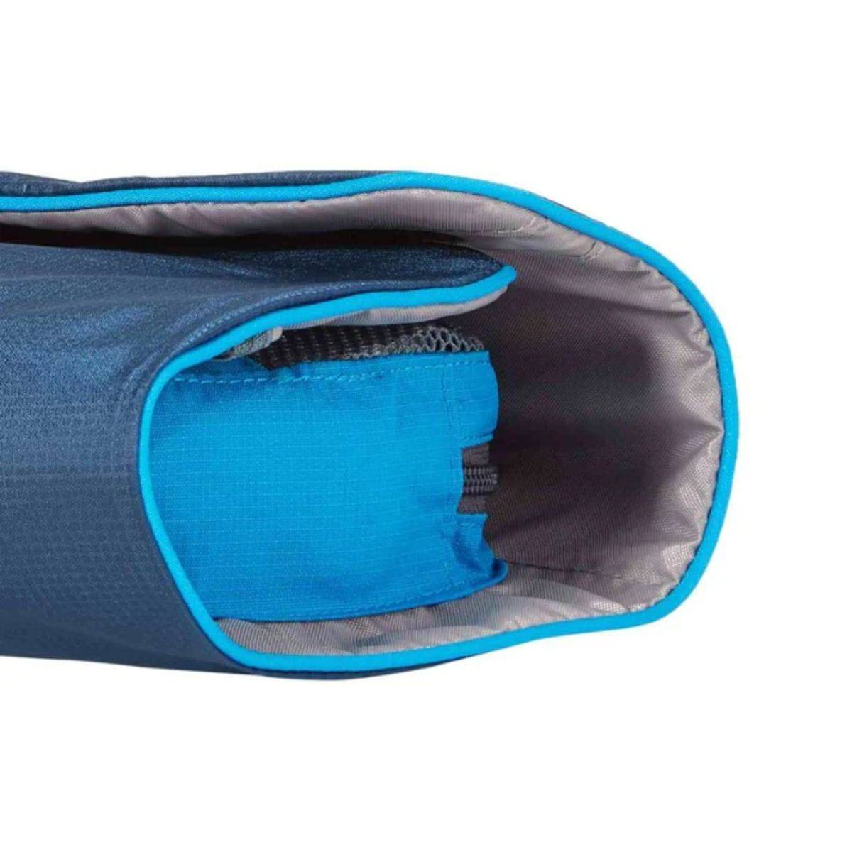 Wash Bag II - Toiletry Bag - Midnight Blue + Turquoise - OutdoorTravelGear.com