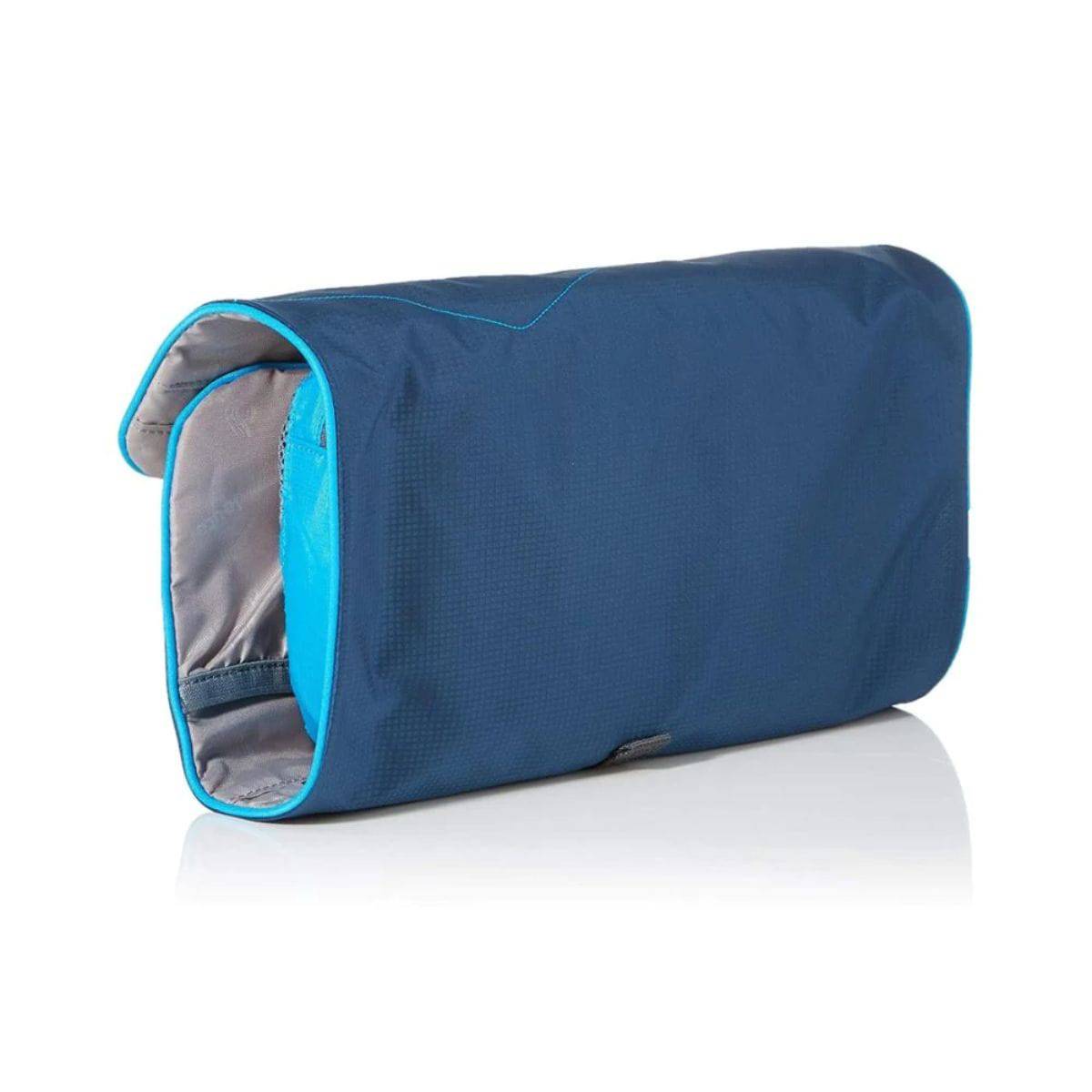 Wash Bag II - Toiletry Bag - Midnight Blue + Turquoise - OutdoorTravelGear.com