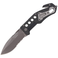 Black Fox Tactical Rescue Folding Knife - BF-115 - OutdoorTravelGear.com