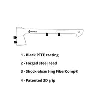 Freescape Hatchet 17.5" - Axe - OutdoorTravelGear.com