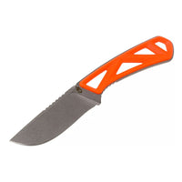 Exo-Mod Fixed Blade Drop Point Fine Edge Knife - Orange