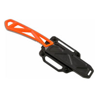 Exo-Mod Fixed Blade Drop Point Fine Edge Knife - Orange - OutdoorTravelGear.com