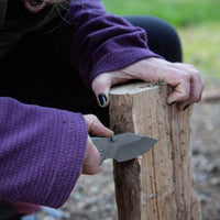 Kettlebell Clip Folding Knife - Grey - OutdoorTravelGear.com