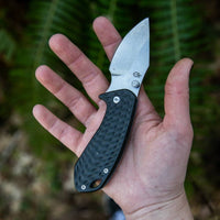 Kettlebell Clip Folding Knife - Grey - OutdoorTravelGear.com