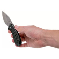 Kettlebell Clip Folding Knife - Grey - OutdoorTravelGear.com