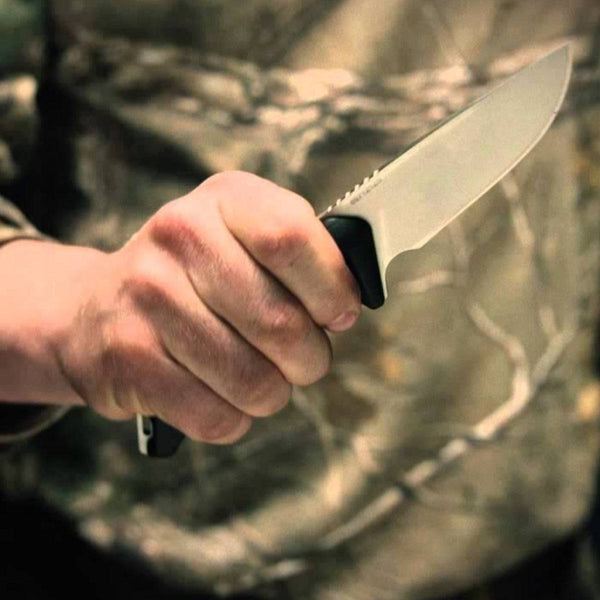 Moment Drop Point Fixed Blade Knife - OutdoorTravelGear.com