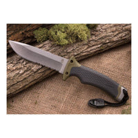 Ultimate Survival Fixed Blade Knife - OutdoorTravelGear.com