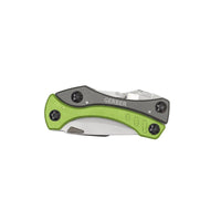 Stainless Steel Crucial Multitool - Green - 31-000238 - OutdoorTravelGear.com