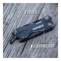 Crucial Pocket Multi-Tool & Dime Mini-Pocket Tool Combo - Black - OutdoorTravelGear.com