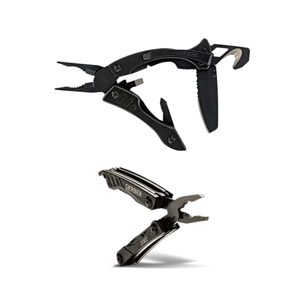 Crucial Pocket Multi-Tool & Dime Mini-Pocket Tool Combo - Black - OutdoorTravelGear.com