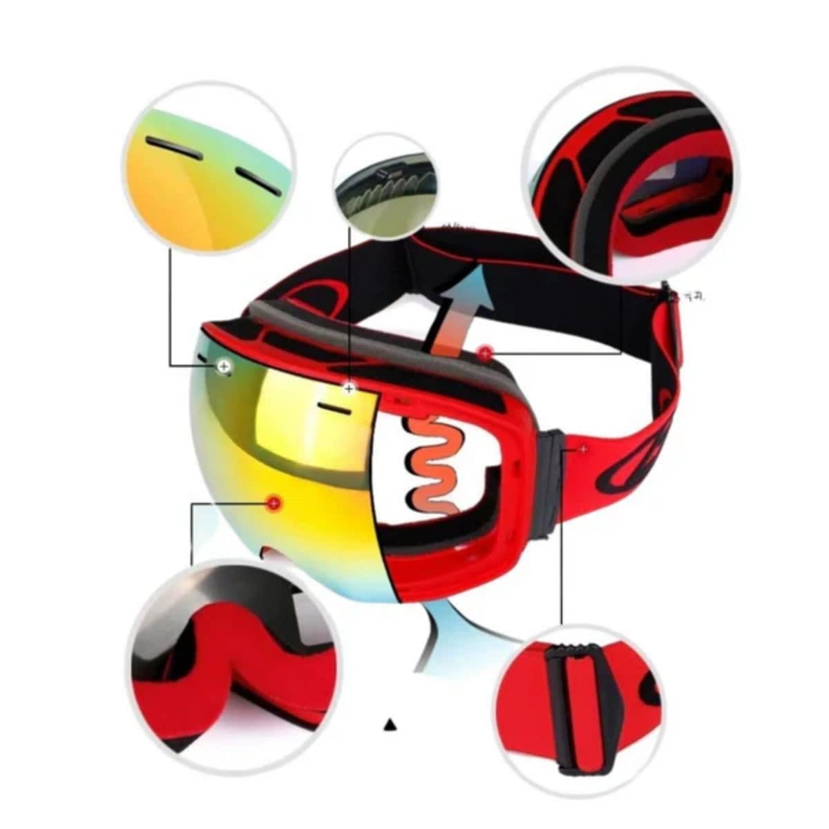 K2 Ski & Summit Goggles - Sherpa Series - OutdoorTravelGear.com