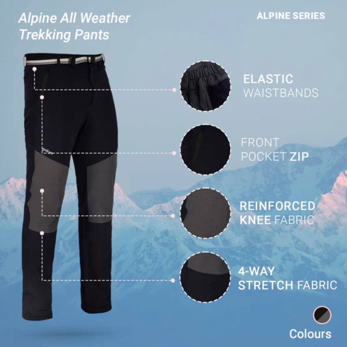 Alpine All Weather Trekking Pants - Alpine Series - OutdoorTravelGear.com