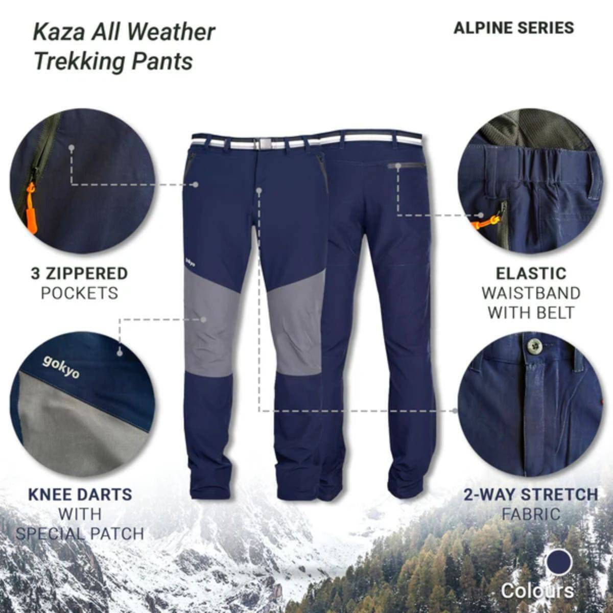 Kaza All Weather Trekking Pants - Alpine Series