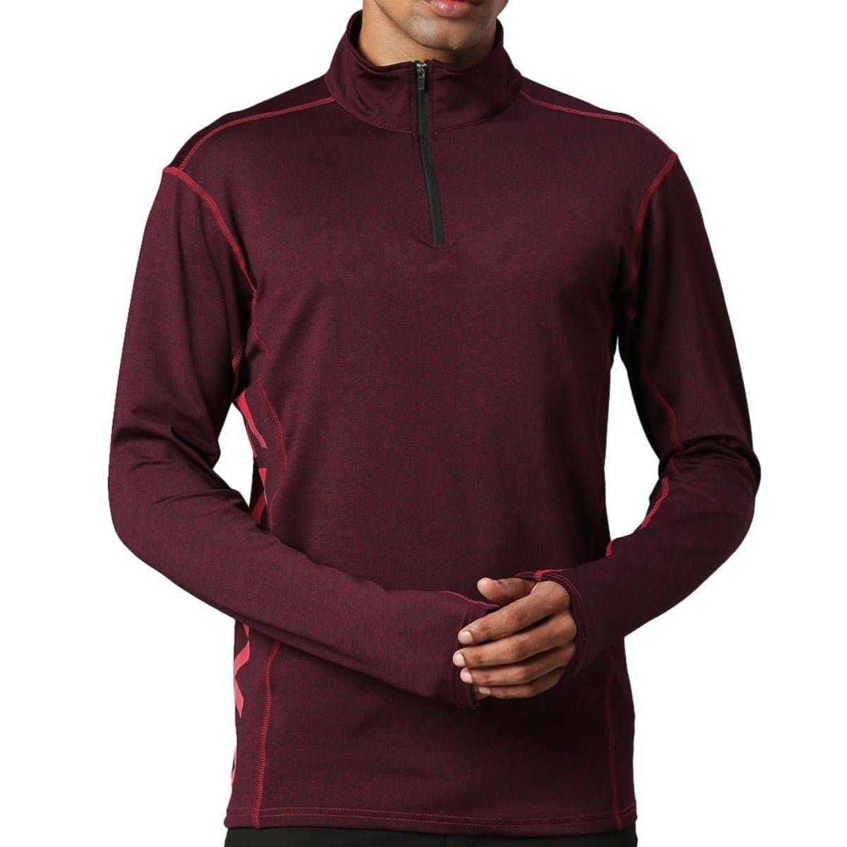 K2 Trekking & Outdoor T-Shirt - Sherpa Series - Wine - OutdoorTravelGear.com