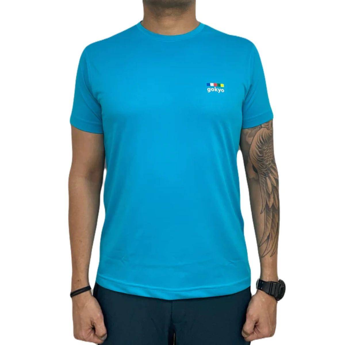 Kalimpong Activewear DryFit T-shirt - Half Sleeves - Blue