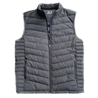 K2 Down Vest Jacket - Sherpa Series - Grey - OutdoorTravelGear.com