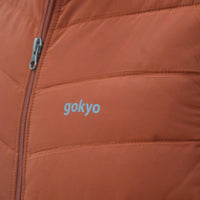 K2 Down Vest Jacket - Sherpa Series - Rust - OutdoorTravelGear.com