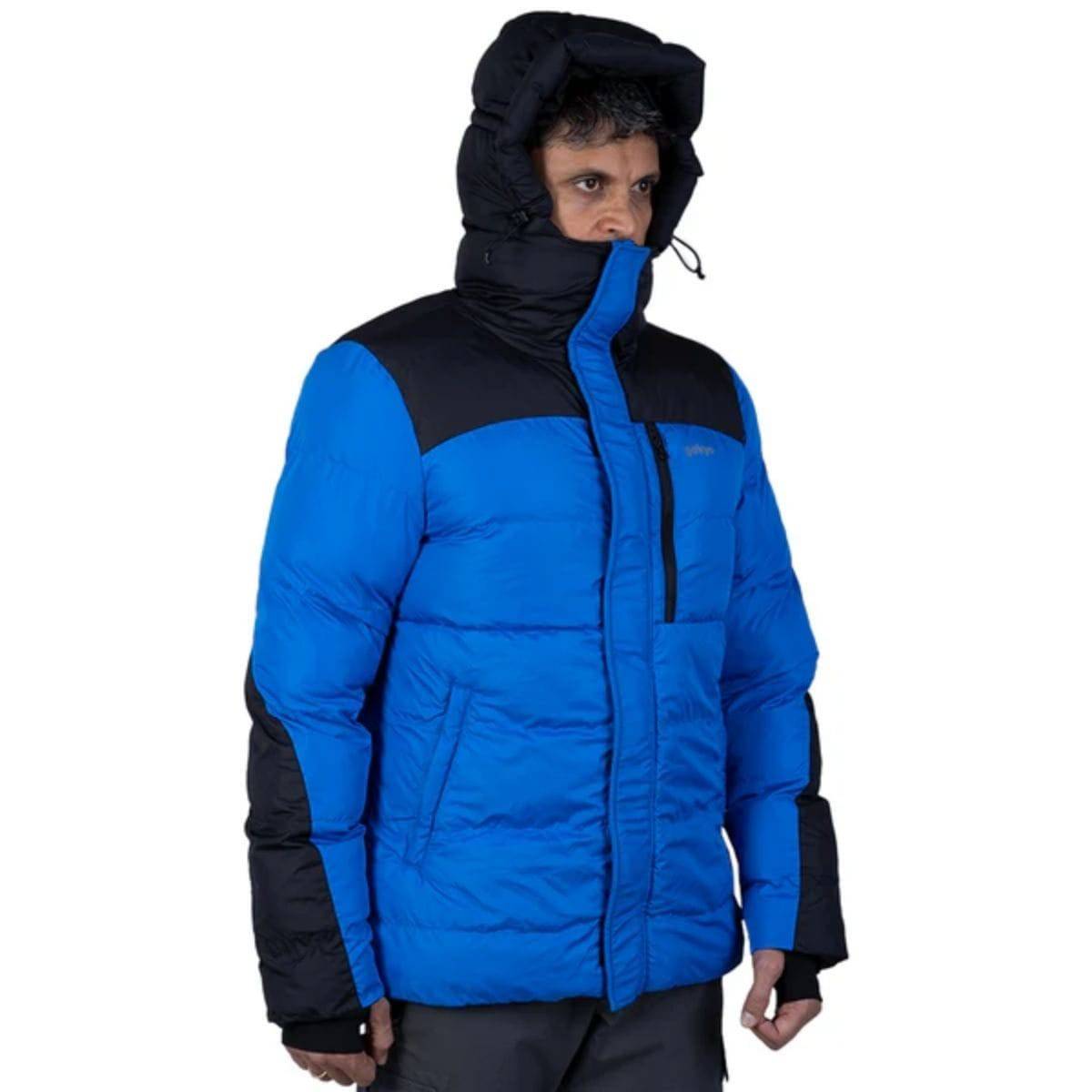 Annapurna Down Jacket upto -20°C - Sherpa Series - Blue - OutdoorTravelGear.com