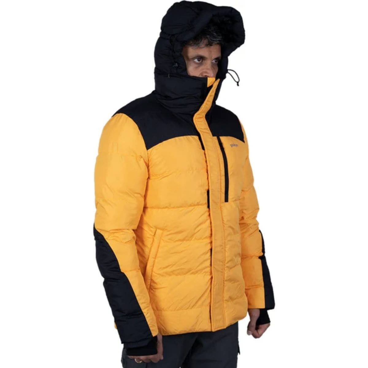 Annapurna Down Jacket upto -20°C - Sherpa Series - Yellow - OutdoorTravelGear.com