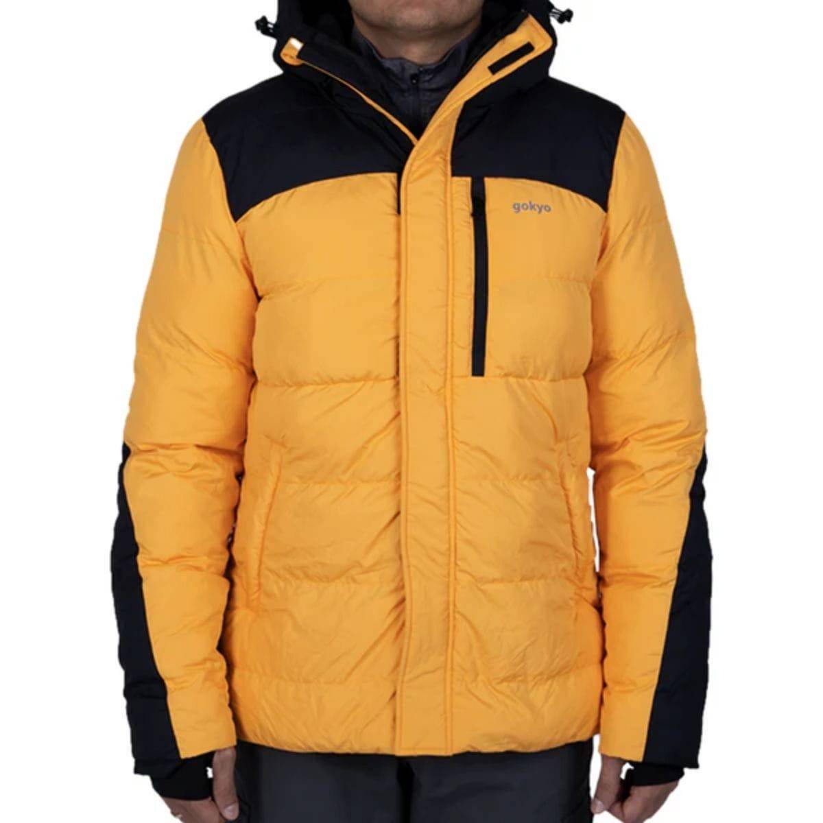 Annapurna Down Jacket upto -20°C - Sherpa Series - Yellow - OutdoorTravelGear.com