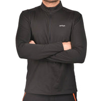 K2 Base Layer Thermal Top - Sherpa Series - Black - OutdoorTravelGear.com