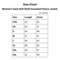 Women's Kaza Soft Shell Insulated Fleece Jacket - Alpine Series - Black - OutdoorTravelGear.com