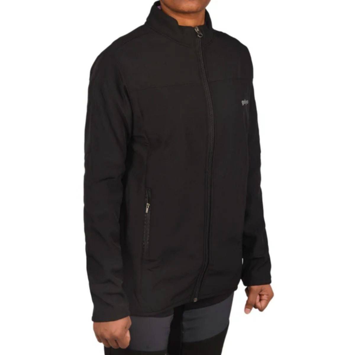 Women's Kaza Soft Shell Insulated Fleece Jacket - Alpine Series - Black - OutdoorTravelGear.com