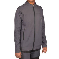 Women's Kaza Soft Shell Insulated Fleece Jacket - Alpine Series - Grey - OutdoorTravelGear.com