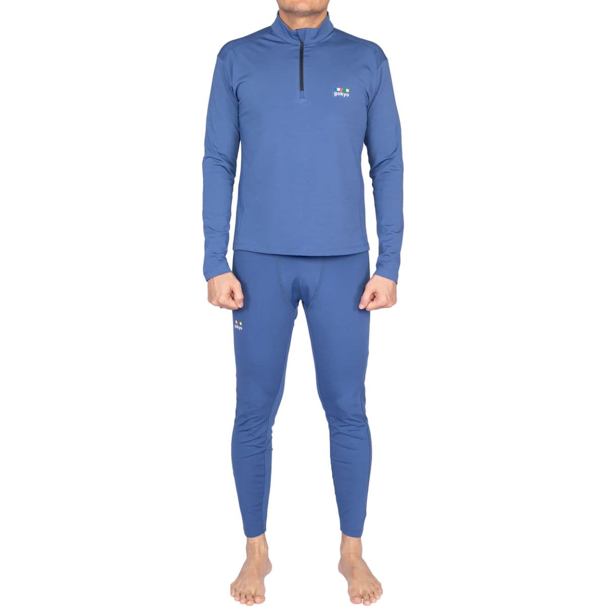 K2 Base Layer Thermal Top - Sherpa Series - Blue