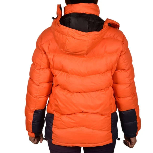 Women's K2 Survivor Down Jacket upto -20°C - Sherpa Series - Orange - OutdoorTravelGear.com