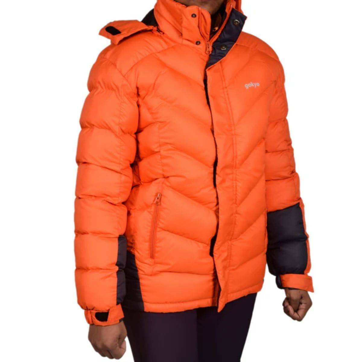 Women's K2 Survivor Down Jacket upto -20°C - Sherpa Series - Orange - OutdoorTravelGear.com