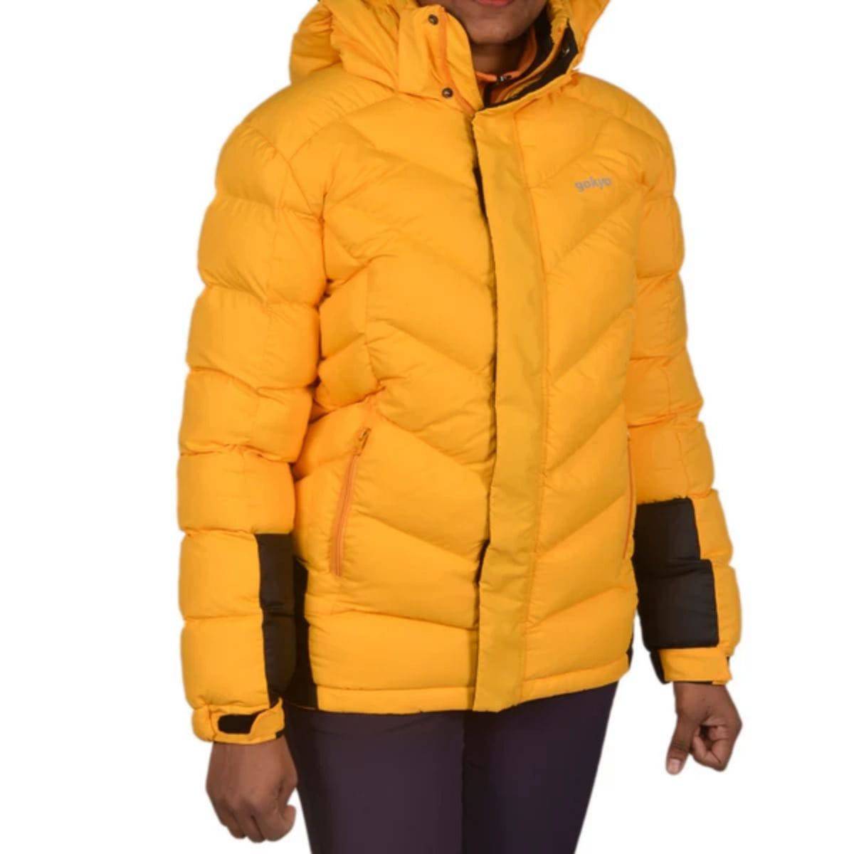 Women's K2 Survivor Down Jacket upto -20°C - Sherpa Series - Yellow - OutdoorTravelGear.com