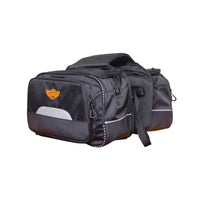 Mustang 50L Saddle Bag with Rain Cover - Black - OutdoorTravelGear.com