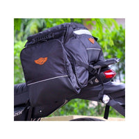 Rhino 70L Tail Bag with Rain Cover and Dry Bag - Black - OutdoorTravelGear.com