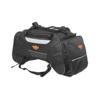 Rhino Mini 50L Tail Bag with Rain Cover and Dry Bag - Black - OutdoorTravelGear.com